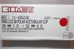 Biomet MoM including the M2a and Magnum lines of hip implants had a high incidence of premature failure requiring the need for painful and costly hip revision